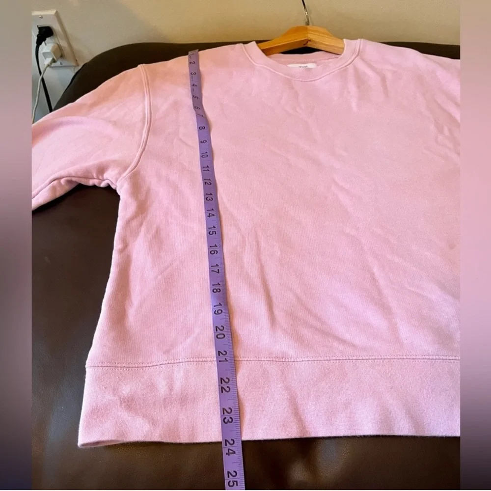 TNA Soft  Cosy Fleece Light Pink Lilac Pullover Sweater New Without tags Size 1 - Picture 8 of 8